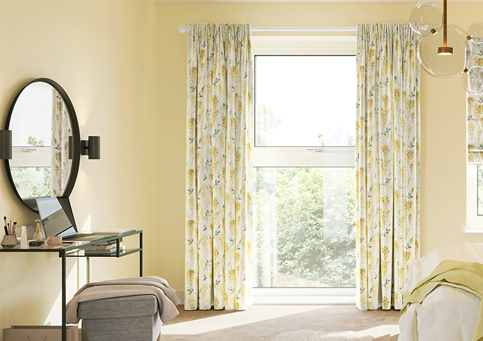 Wisteria Silk, Summer - Made to Measure Curtains - Image 3